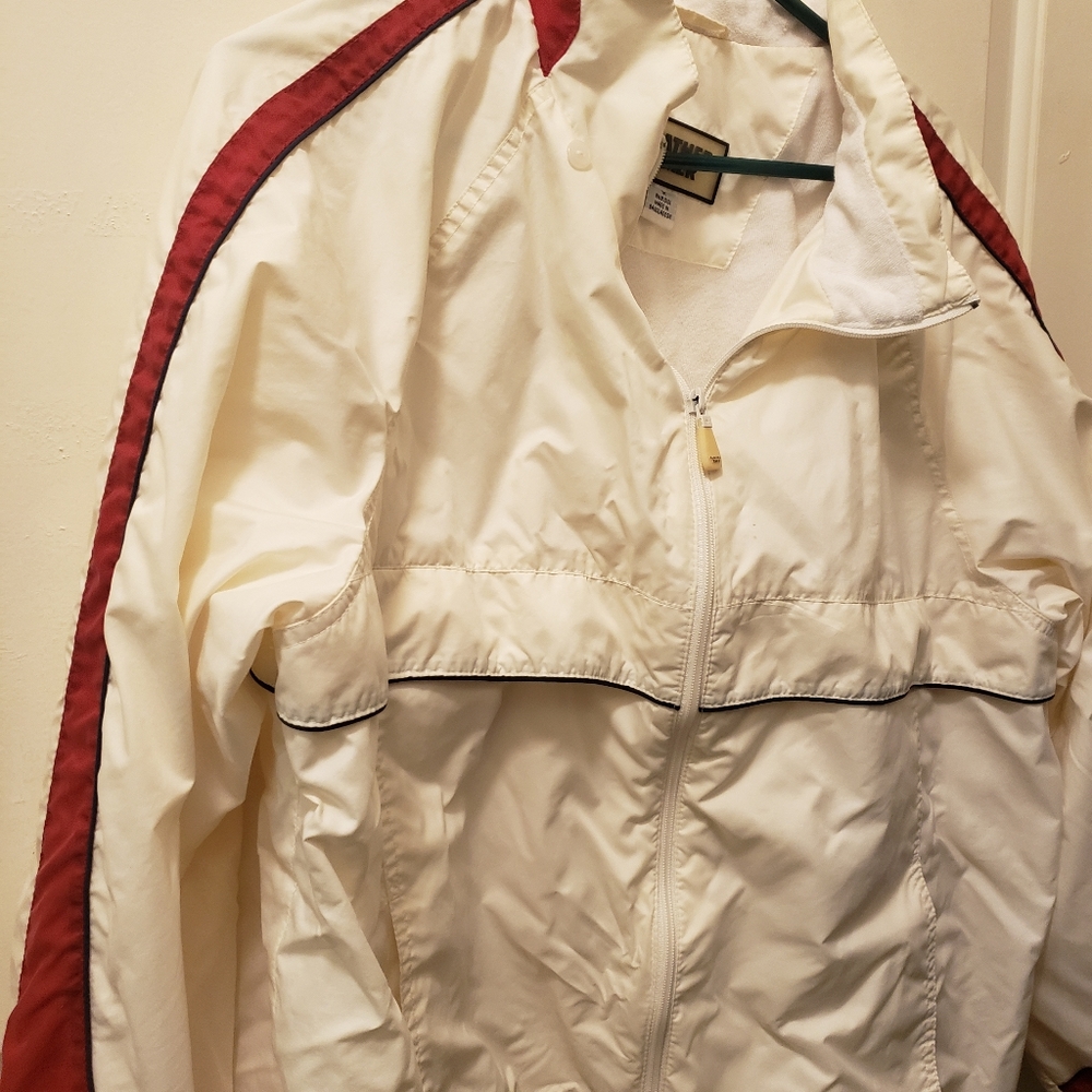 Womens fall jacket weather tamer brand size 1x white